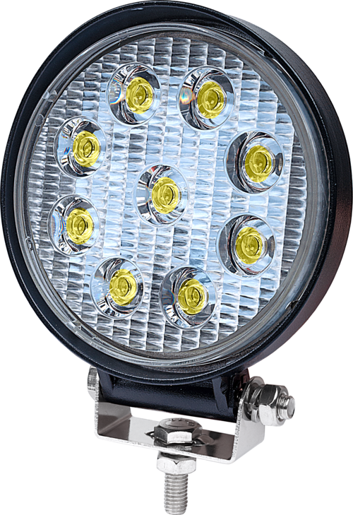 FARO TONDO 9LED 10-30 V.27 W. 2200 LUM.S.TRAC.ILL