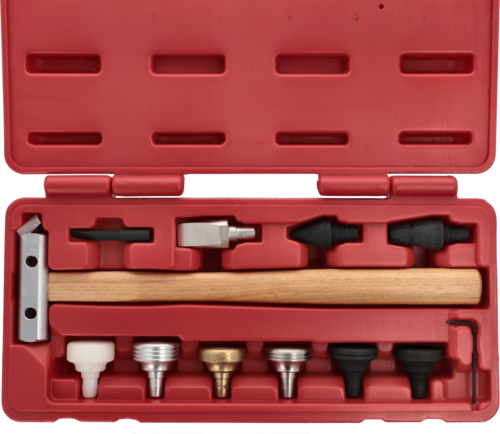 11-PIECE BODYWORK HAMMER SET.