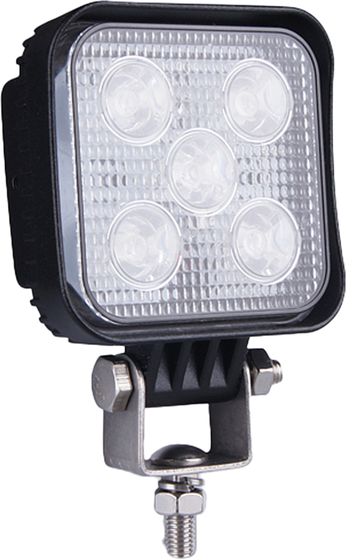 FARETTO A 5 LED X 3W  12/24V 15W  SEZ.ILLUM.TRACMO