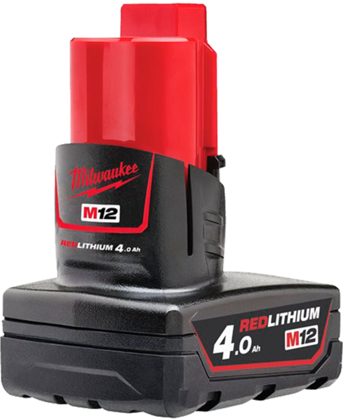 MILWAUKEE M12 4.0 Ah BATTERY