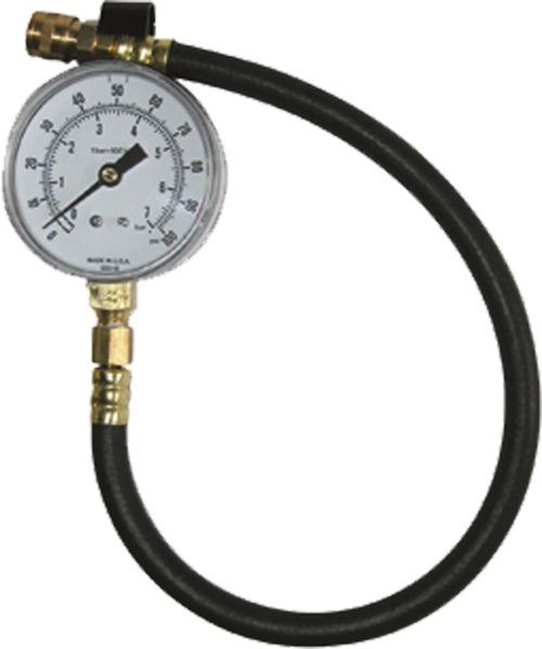 PRESSURE GAUGE AND HOSE