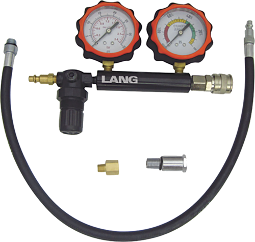 CYLINDER LEAK TESTER WITH 2 GAUGES