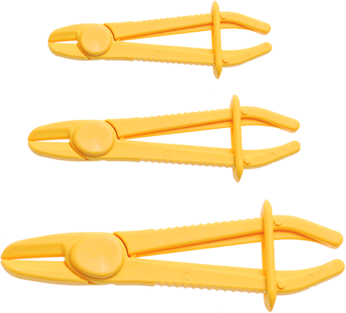 ASSORTMENT OF 3 FUEL HOSE CLAMPING PLIERS