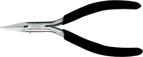 PLIERS WITH COATED HANDLES FOR ELECTRONICS