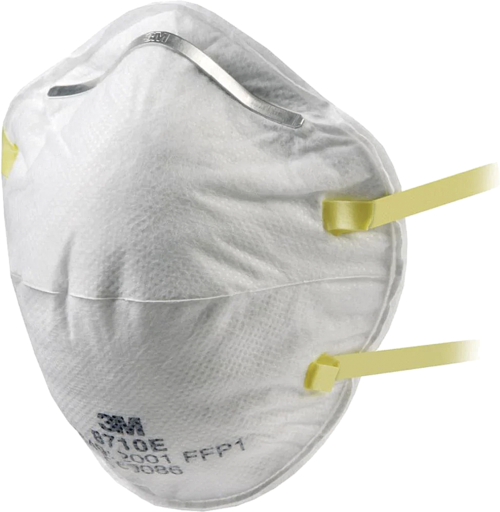 PACK OF 20 3M 8710E DUST MASKS