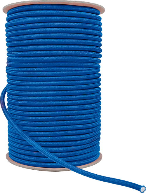 ROTOLO m.100 CORDA ELASTICA mm. 8  BLU