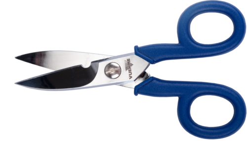 SCISSORS WITH CURVED BLADES