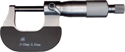 MICROMETER CAPACITY 0-25 MM.