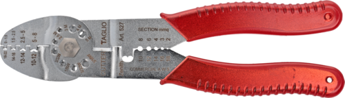 PLIERS FOR SEIZING NON-INSULATED CABLE LUGS