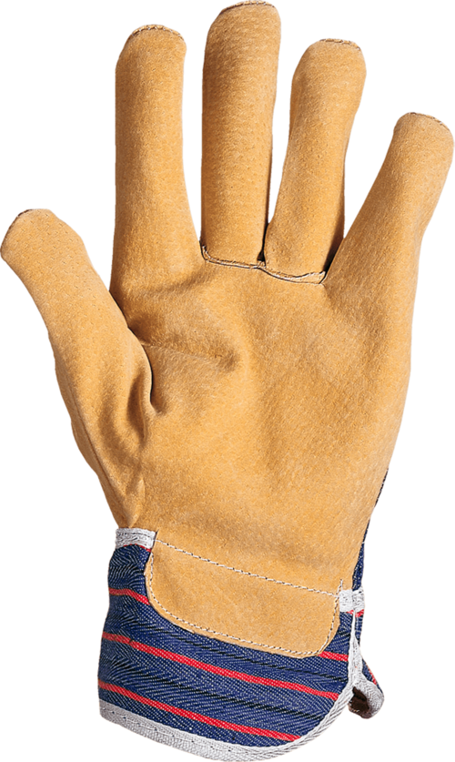 ECONOMY TYPE SPLIT LEATHER WORK GLOVES