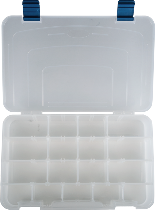 POLYPROPYLENE BOX WITH MOVABLE DIVISORS