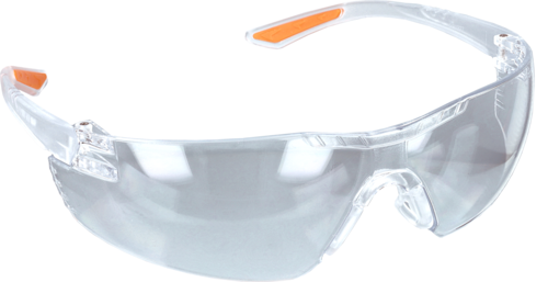 PROTECTIVE GLASSES WITH WHITE LENSES FOR WELDING