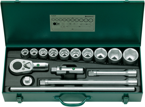 ASSORTMENT OF 16 PCS SOCKET WRENCH