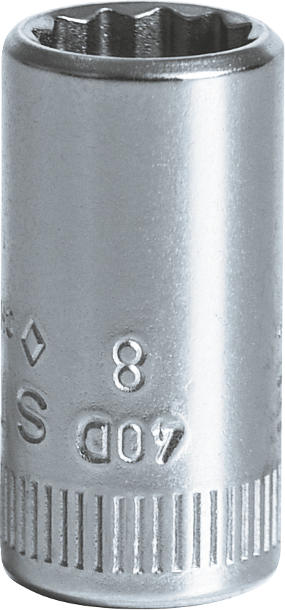 5 POLYGONAL SOCKET WRENCH WITH 1/4 DRIVE