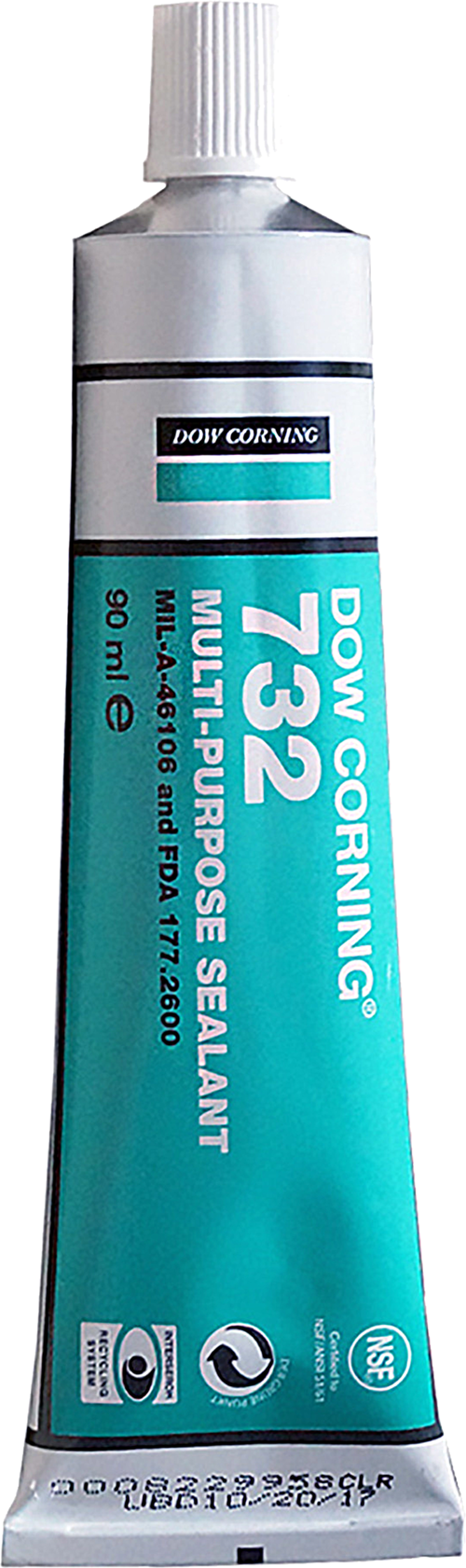 DOW CORNING 732 WHITE SILICONE SEALANT 90 ML