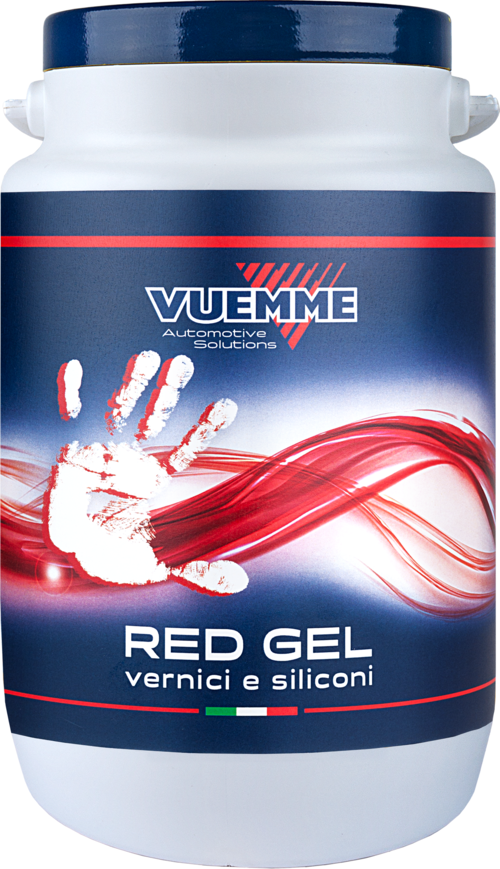 RED GEL HAND WASH WITHOUT DISPENSER 3 LT