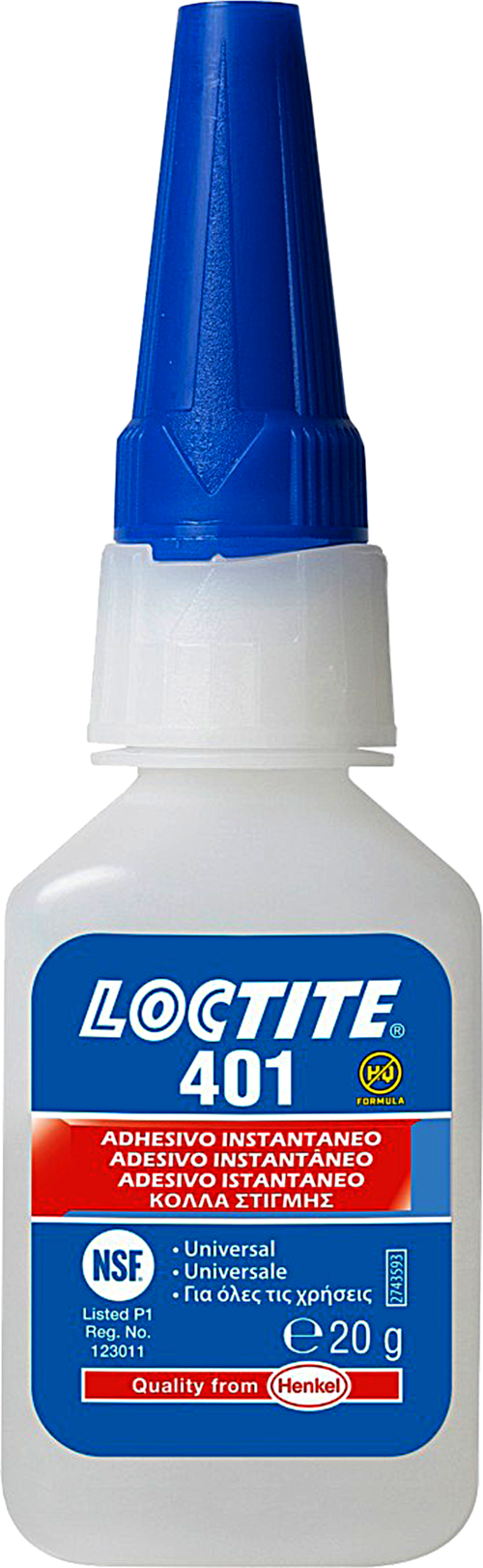 INSTANT ADHESIVE LOCTITE 401 20 GR