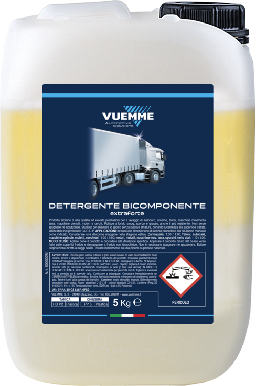 DETERGENTE BICOMPONENTE EXTRAFORTE KG.5