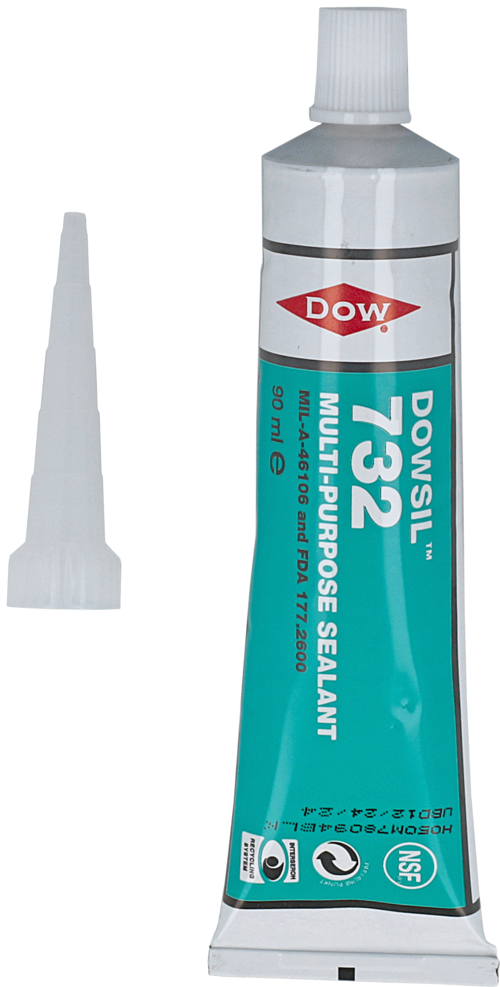 DOW CORNING 732 BLACK SILICONE SEALANT 90 ML