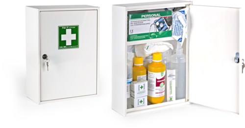 FIRST AID METAL CABINET