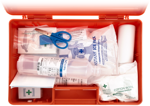 FIRST AID CASE FOR UP TO 2 EMPLOYEES