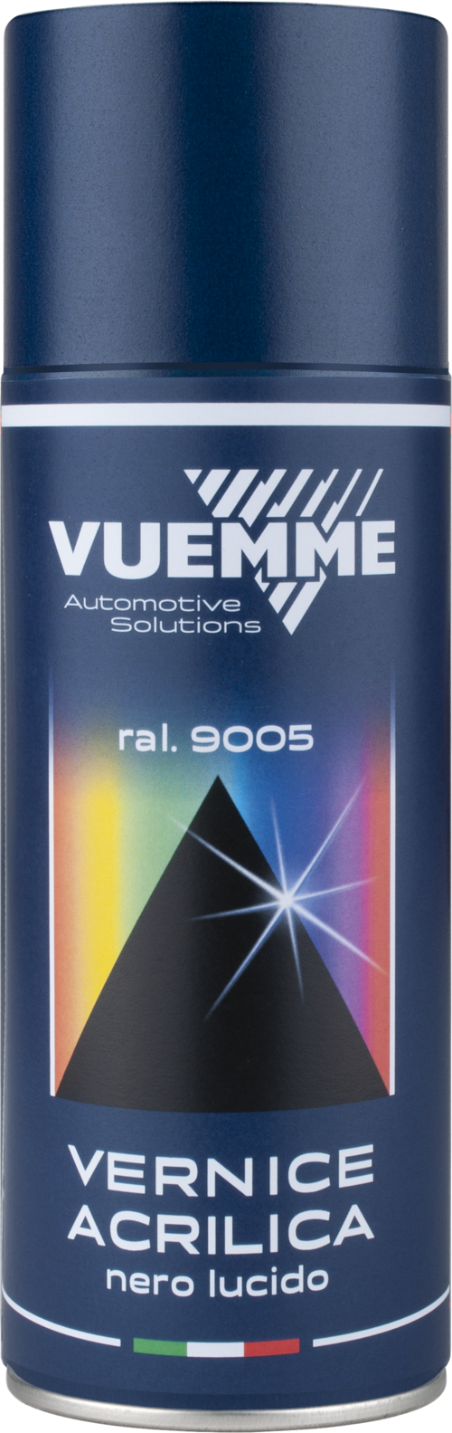 GLOSS BLACK ACRYLIC PAINT RAL 9005 ML.400