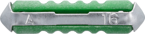 FUSIBILI BACHELITE 6X25 16 AMP.VETT.ITAL.VERDE