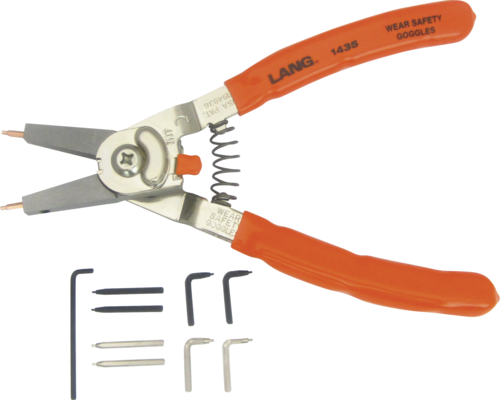 INTERNAL/EXTERNAL RETAINING RING PLIERS