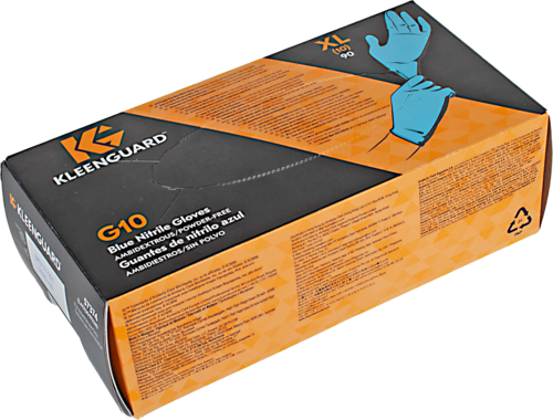 KLEENGUARD NITRILE GLOVES SIZE M (7-8) CF 100 PCS.