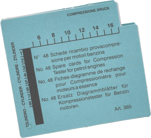 SCHEDE RICAMBIO PROVA COMPRESS. ZECA BENZINA PZ.50