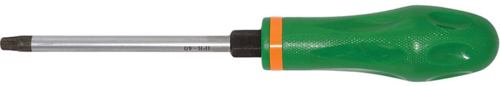 TORX T10 SCREWDRIVER WITH 5 POINTS WITH HOLE