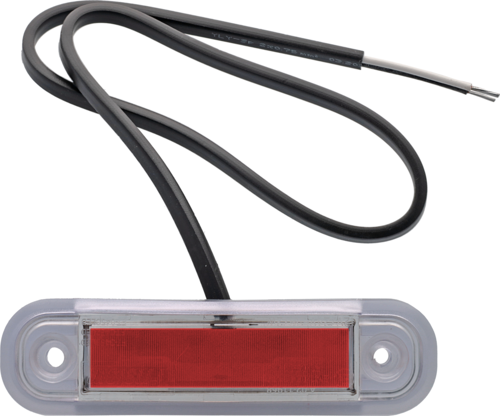 LUCI INGOMBRO ROSSO 12 LED12/24 V C/CAVO SPELATO