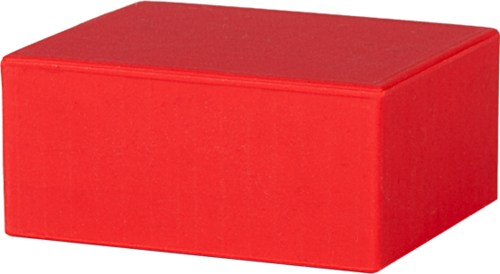 RUBBER BLOCK FOR THE USE WITH ABRASIVES