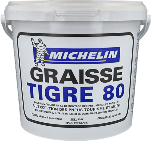 GRASSO MONTAGGIO PNEUMATICI TIGRE 80  KG.4