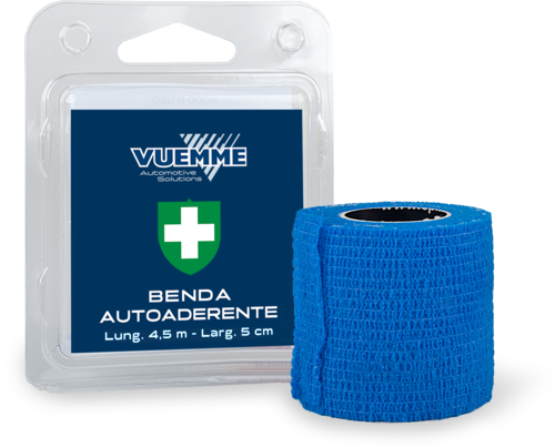 SOFT NEXT BLUE SELF-ADHERENT BANDAGE