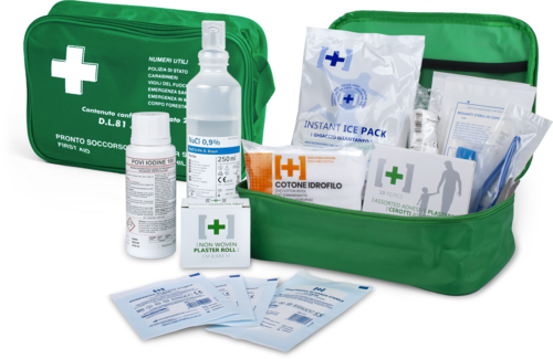 FIRST AID CASE FOR 2 EMPLOYEES