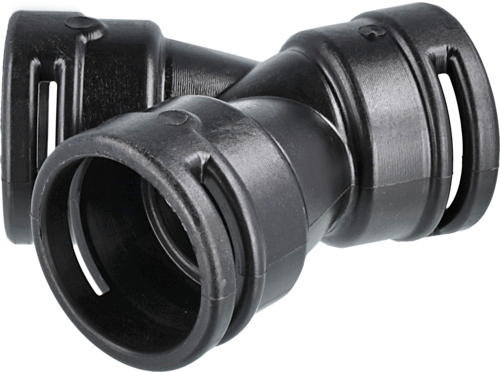 Y-CONNECTOR FOR RADIATOR HOSES