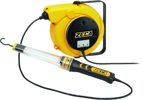 ZECA CABLE REEL WITH TRANFORMER AND FLOURESCENT LA