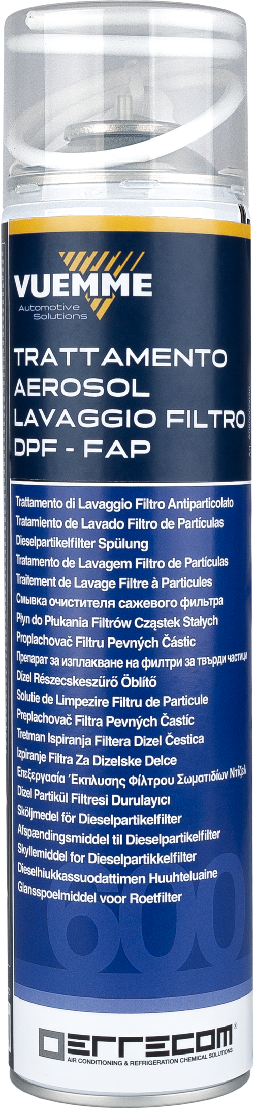 TRATTAMENTO AEROSOL RISCIACQUO FILTRO DPF-FAP