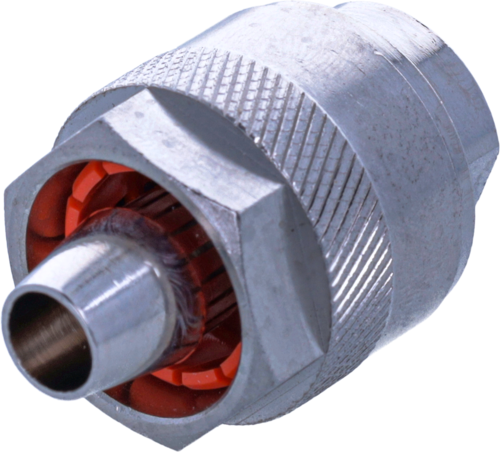 ATTACCO PORTAGOMMA 10X19 FILETTO FEMMINA 1/4