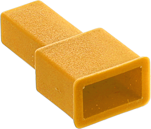 COPRITERMINALE MASCHIO DA 6.3 GIALLO