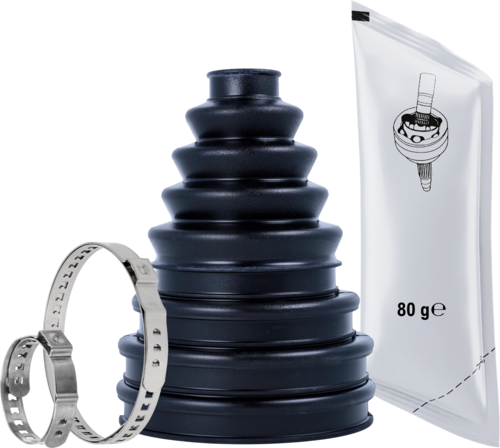 KIT CUFFIA UNIVERSALE,2 FASCETTE,GRASSO OMOCINETIC