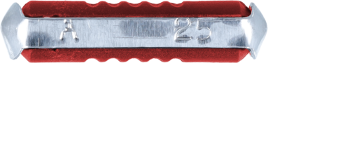 BACHELITE FUSE 6X25 25 A.VETT.FRANC.RED