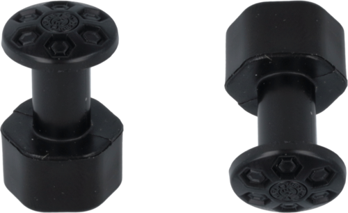 BLACK ROUND SUCTION CUP DIAMETER 12MM