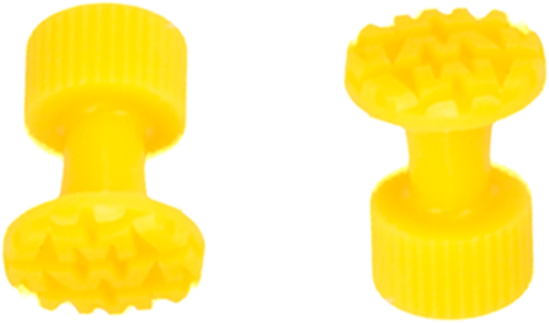 YELLOW ROUND SUCTION CUPS STRONG TRACTION MM.5X16