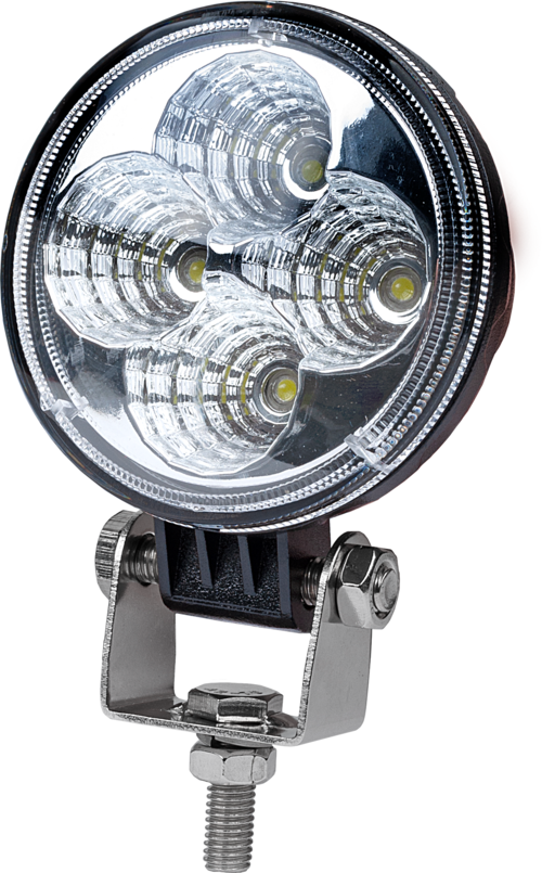 FARO TONDO 4 LED 10-30 V.12 W. 900 LUME.S.TRAC.ILL