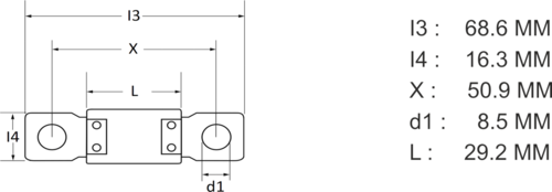 KIT FUSIBILI CAL 1 400-1000A